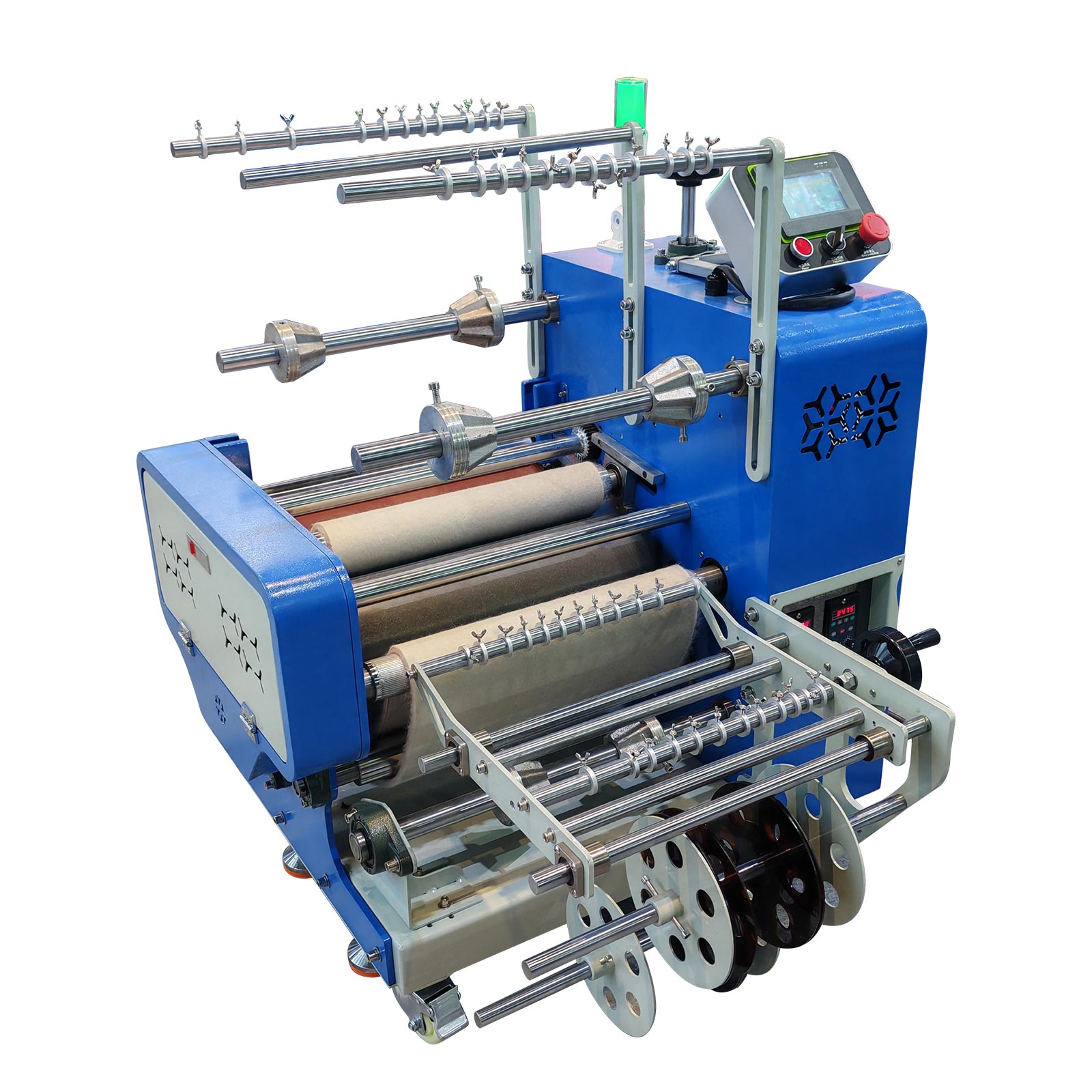 8in x 16in Mini Roller Ribbon & Narrow Fabrics Double-sided Heat Press Machine