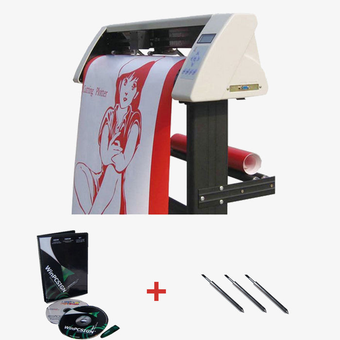 Plotter cortador de vinilo Redsail de 28" con función de corte de contorno