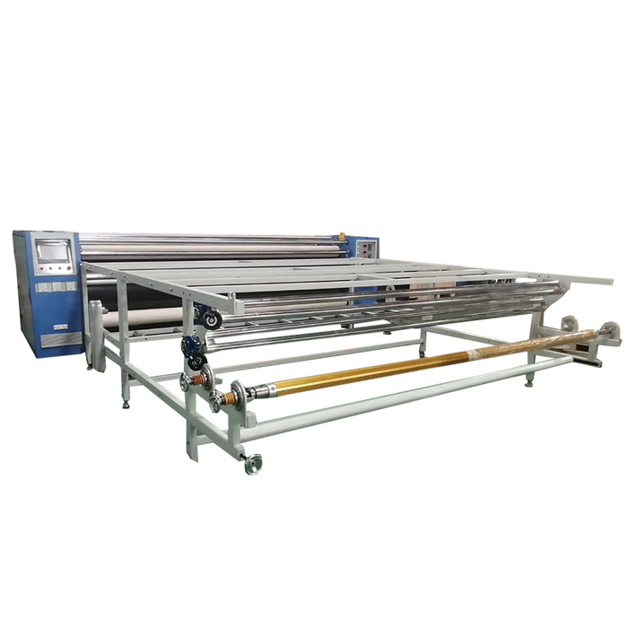 Máquina de transferencia térmica de gran formato de rollo a rollo de 126 pulgadas/3200 mm (máquina de calentamiento por aceite)