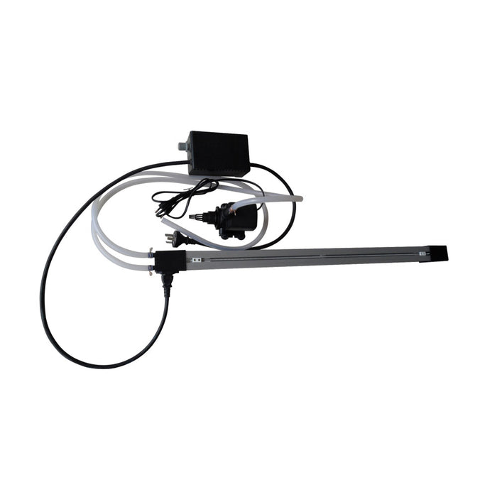 Máquina dobladora de plástico y PVC con calentador manual mejorado de 48" (1200 mm) para cajas de luz acrílicas, con espesores de 1 mm a 6 mm.