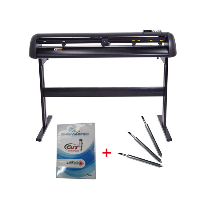 Cortadora de vinilo Vicsign de 48" con cámara CCD y función de corte de contorno totalmente automático