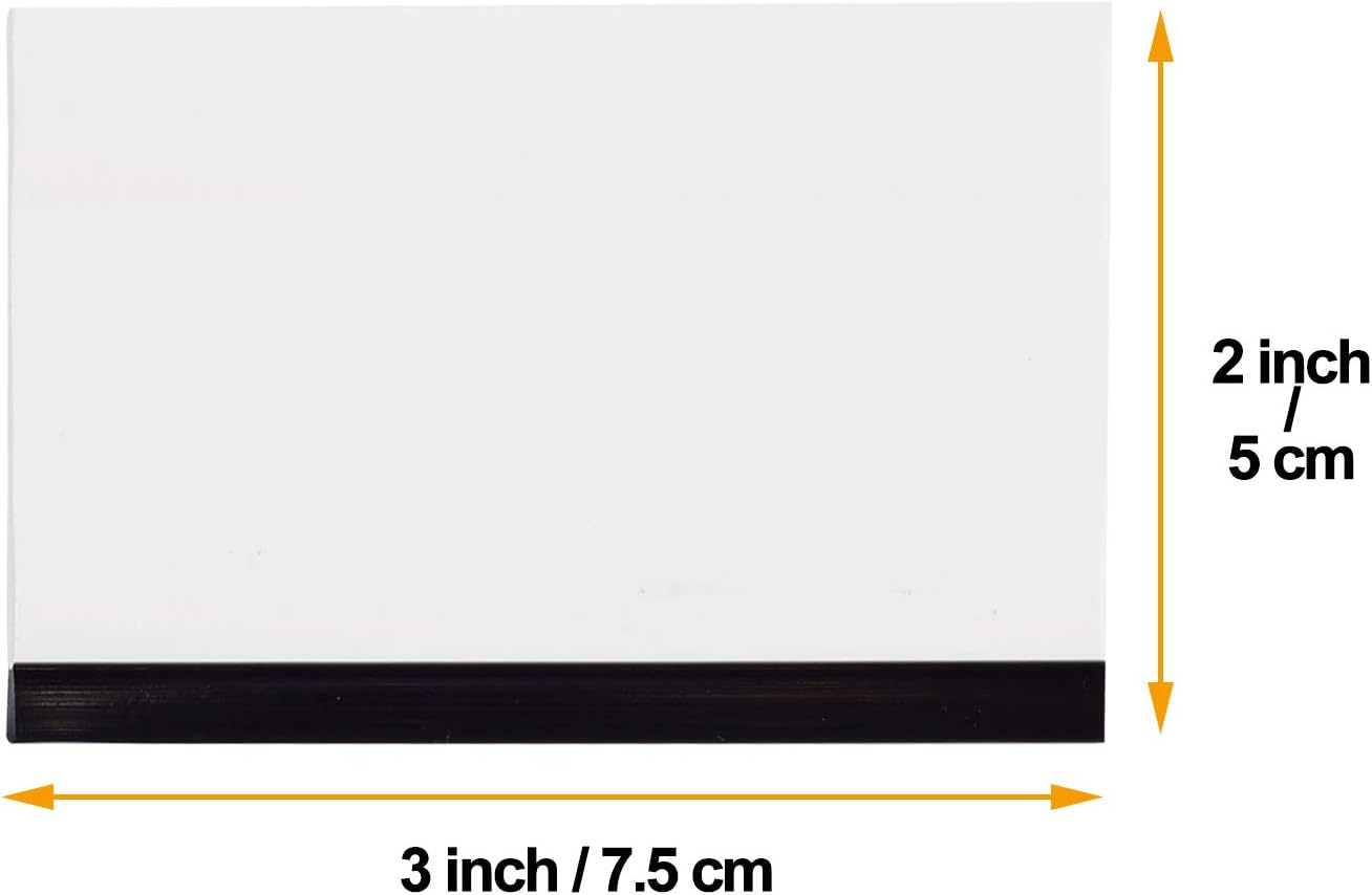 3" Window Cleaning Combo Squeegee with Soft Rubber for Car Mirror, Vehicle Side Rear Glass, Removing Water and Rain - 7.5 x 5cm (3pcs)