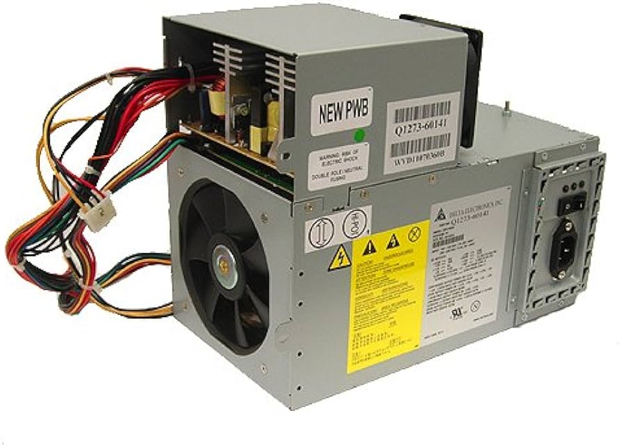 Fuente de alimentación (PSU) - Para HP DesignJet serie Z6100, 4500, 4000 (Q1273-60251, Q1273-60056) - Reacondicionada
