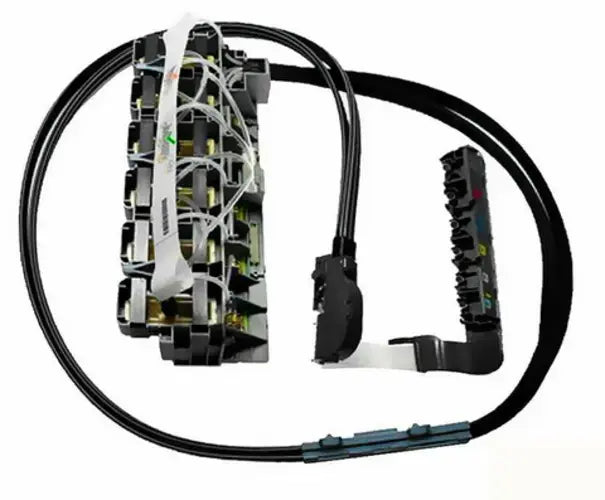 Sistema de tubos de tinta colorante para HP DesignJet 5000/5500, modelo de 60" (C6095-60186, Q1253-60041) - Nuevo