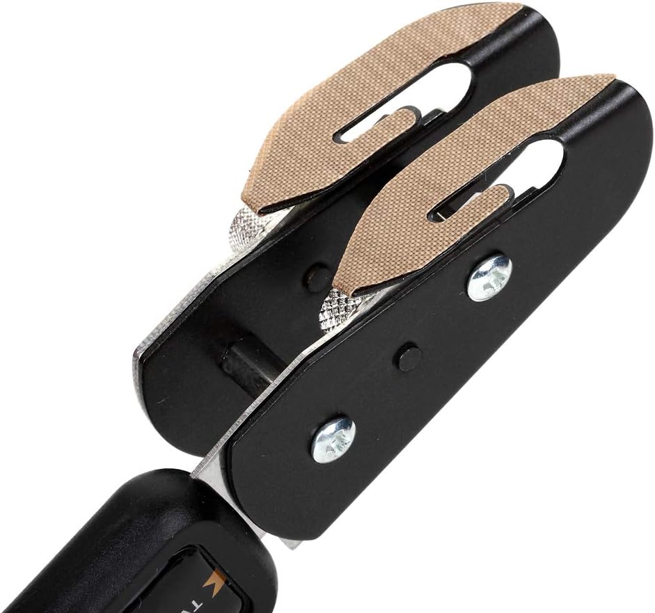 Double Side Paperback Vinyl Cutter Twin Blades for Two Cuts in One Stainless Steel Hidden Blade Safety Film - DPC01