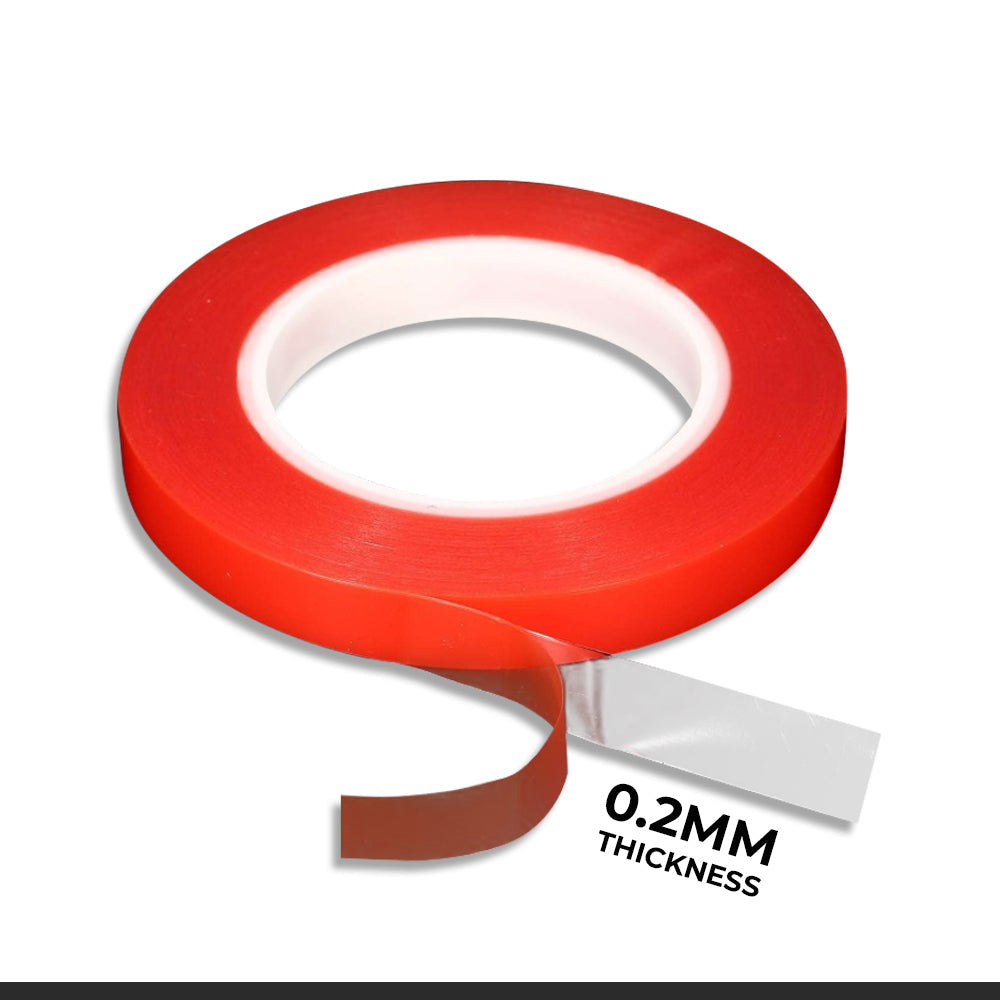 Double Sided Transparent Pet Tape (12MM x 10M x 0.2MM)