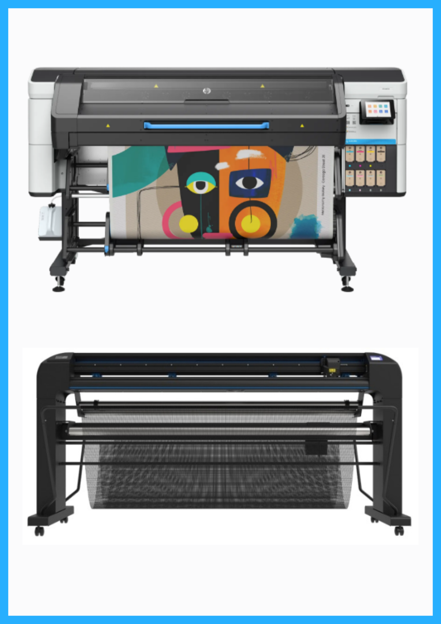 PAQUETE - Impresora HP Latex 730 de formato ancho de 64" - Nueva + Cortadora de vinilo Summa S Class 3 T160 de 62" (S3T160) - Nueva