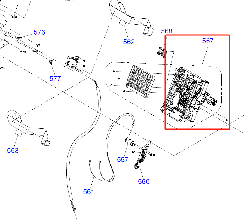Unidad de limpieza/bomba EPSON Pro 7700/7710/9700 - 1616683 / 1735801 / 1720172 / 1510382 / 1616684