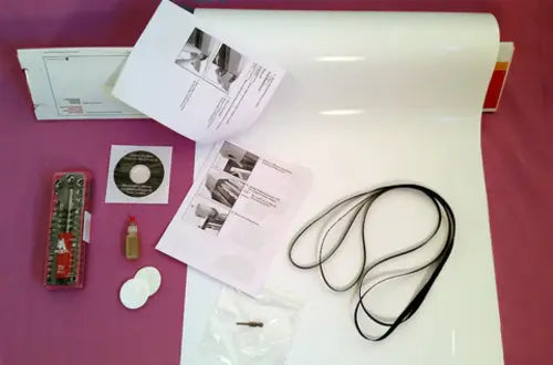 Kit de correa de transporte para impresoras HP Designjet T790, T795 y T1300 de 24" (CQ305-60016)