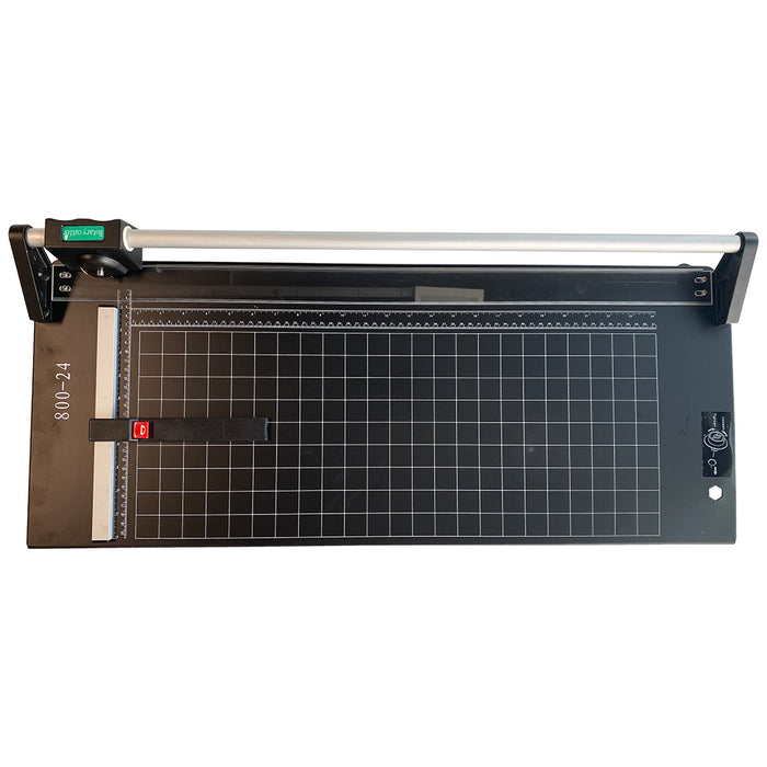 Cortadora rotativa profesional CALCA de 24 pulgadas, cortadora manual de papel para oficina, hogar y escuela