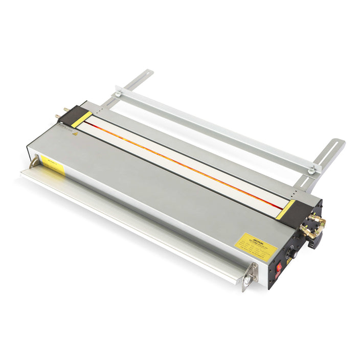 Calentador para máquina dobladora de plástico y PVC CALCA de 52" (1300 mm) con caja de luz acrílica mejorada, 110 V