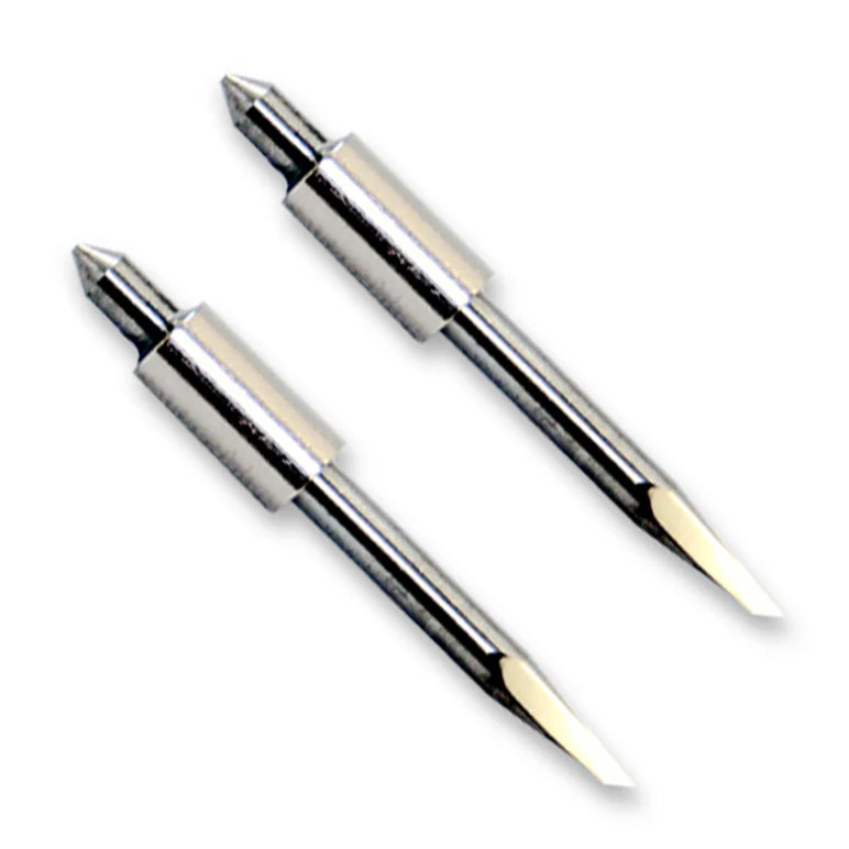 Hoja de acero superresistente GRAPHTEC de 1,5 mm y 45° (paquete de 2) para portacuchillas PHP33/35-CB15N-HS