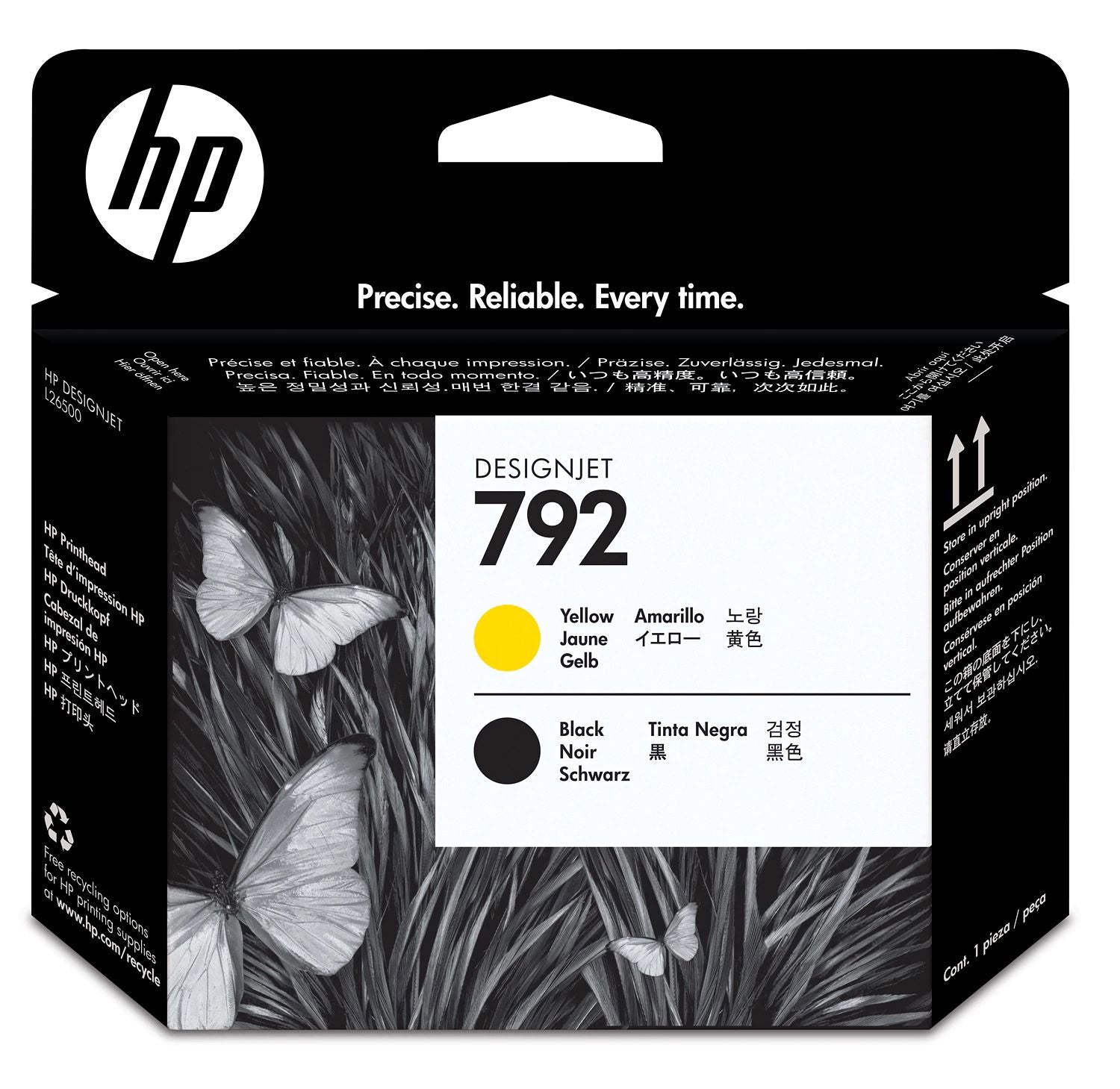 EN OFERTA - Cabezal de impresión HP 792 Latex amarillo/negro para Designjet L26500, L28500 - CN702A / Nuevo