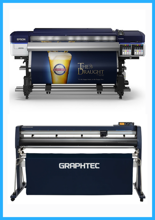 Impresora Epson SureColor S60600 Production Edition de 64" rollo a rollo, tinta solvente dual CMYK - Reacondicionada (Garantía de 1, 2, 3 o 4 años)