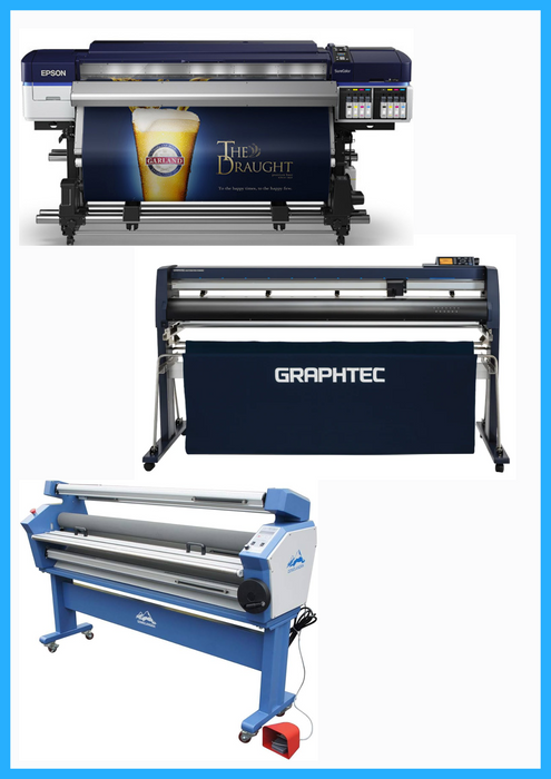 Impresora Epson SureColor S60600 Production Edition de 64" rollo a rollo, tinta solvente dual CMYK - Reacondicionada (Garantía de 1, 2, 3 o 4 años)
