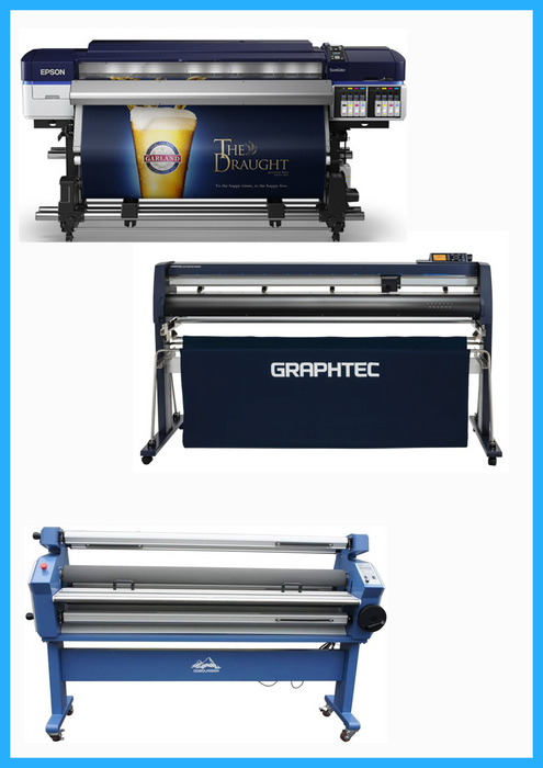 Impresora Epson SureColor S60600 Production Edition de 64" rollo a rollo, tinta solvente dual CMYK - Reacondicionada (Garantía de 1, 2, 3 o 4 años)