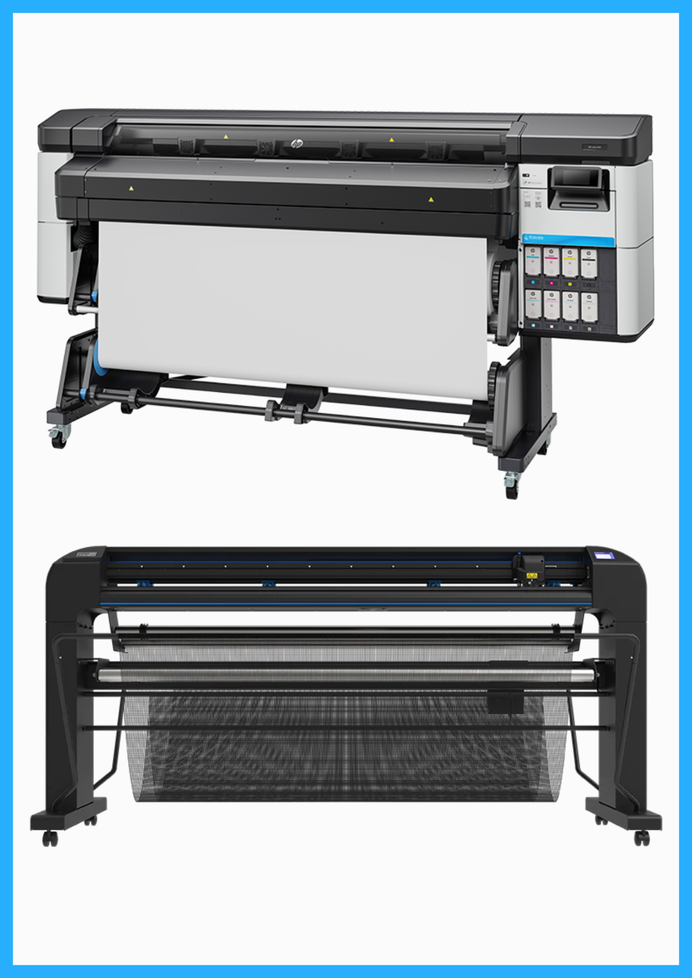 PAQUETE - Impresora HP Latex 630 W de 64" - Nueva + Cortadora de vinilo Summa S Class 3 T160 de 62" (S3T160) - Nueva