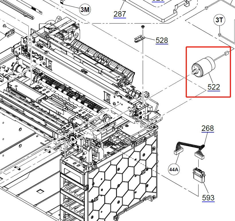 Motor EPSON SureLab D1000 D1050 D1070 CR - 2210742