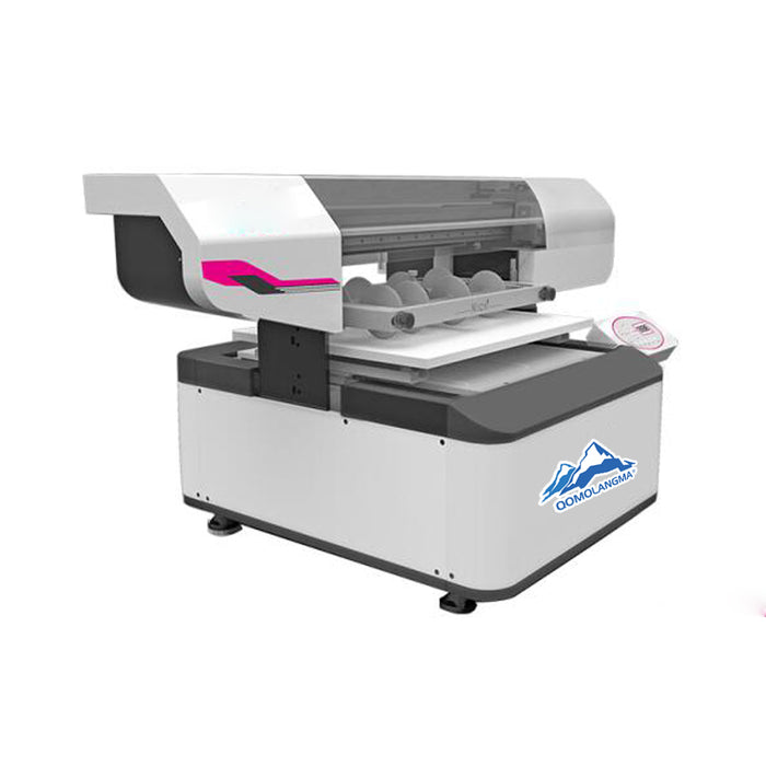 Impresora UV plana con cilindro de tinta blanca y color digital de 40 x 60