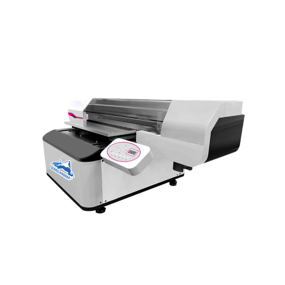 Impresora UV plana con cilindro de tinta blanca y color digital de 40 x 60