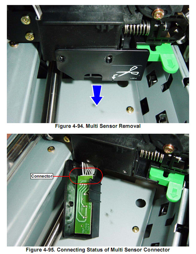 Placa multisensor EPSON Pro 4880 4800 4450 4400 4000 - 2080204