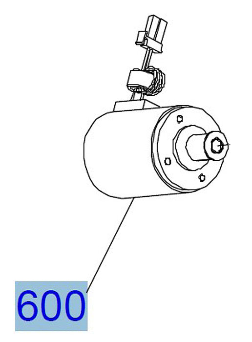 Motor CR para EPSON Pro 7880/7450/9880/9450 - 2111144
