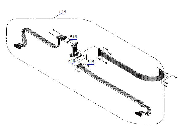 EPSON SURECOLOR F2000/F2100 TUBO, SUMINISTRO, CONJUNTO, ASP - 1619804