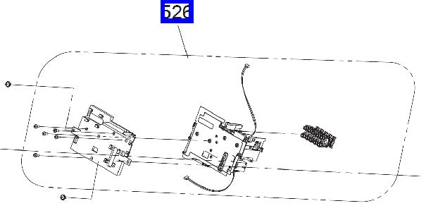 EPSON Pro 7700/9700 Amortiguador ASSY-SELECTOR, UNIDAD, KC, ESL, ASP - 1543216