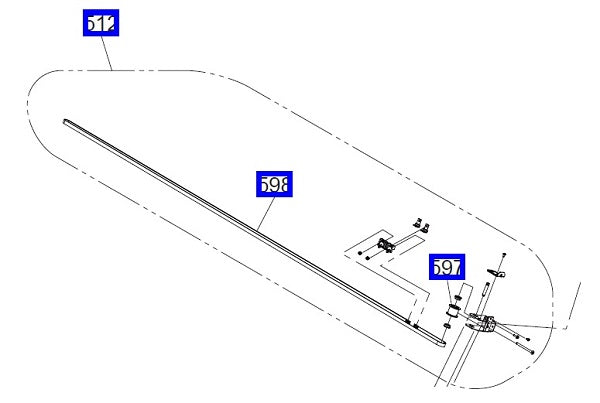 EPSON Pro 9700/9710/9890/9900/9910 /SureColor SC-P8000/P9000 CR Unidad de correa /POLEA, UNIDAD ACCIONADA, 44, ESL, ASP - 1715360/1696177
