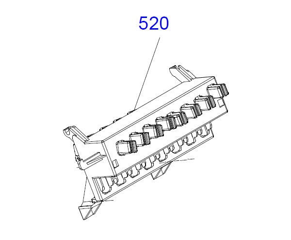 Cubierta y volquete para EPSON Pro 7400/7450/7800/7880/9400/9450/9800/9880 - 1305817