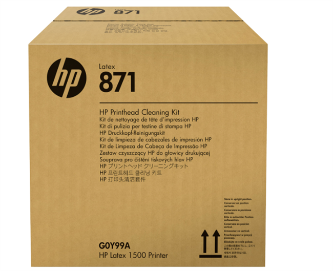 Kit de limpieza de cabezales de impresión HP 871 Latex para las series HP Latex 1500 y 570 - G0Y99A