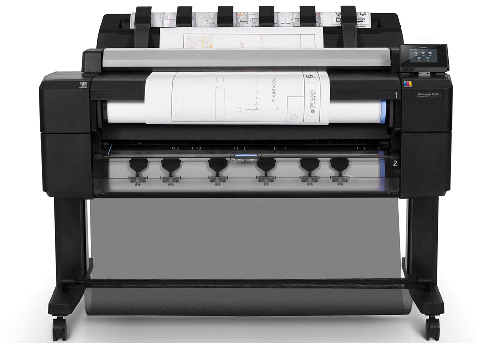 Impresora multifunción HP DesignJet T2530 de 36" (L2Y25A) - Reacondicionada (1 año de garantía + consumibles de inicio)