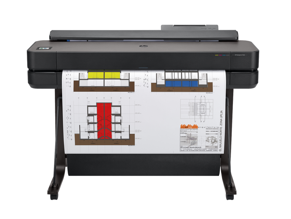 HP DesignJet T650 36-in Printer 2025 Edition with 2YR Warranty (5HB10T#B1K)