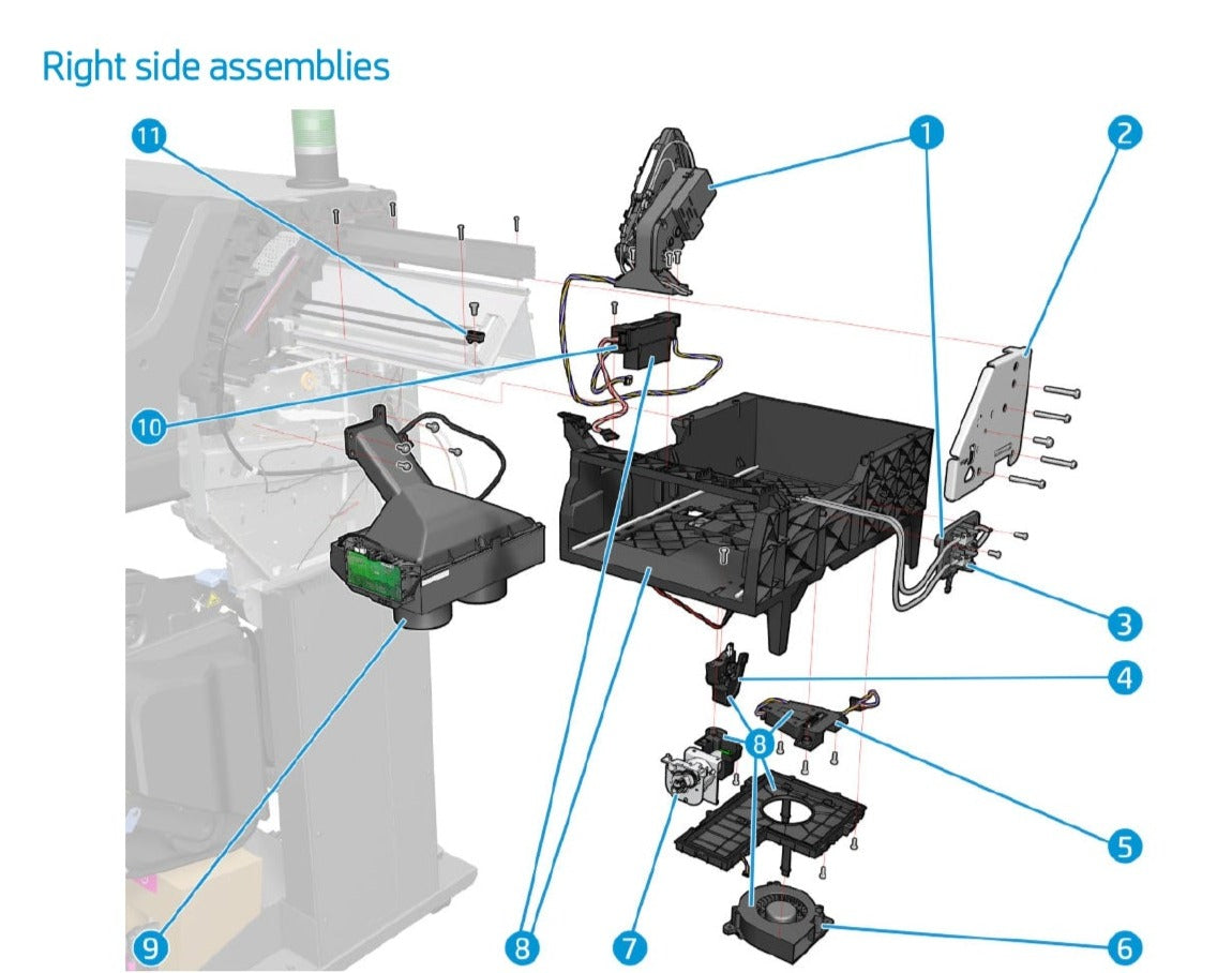 Aerosol Fan Storm para la serie HP Latex 560 (M0E29-67010)