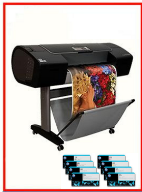Impresora fotográfica HP Designjet Z3200 de 24" - Reacondicionada (90 días de garantía + consumibles de inicio)