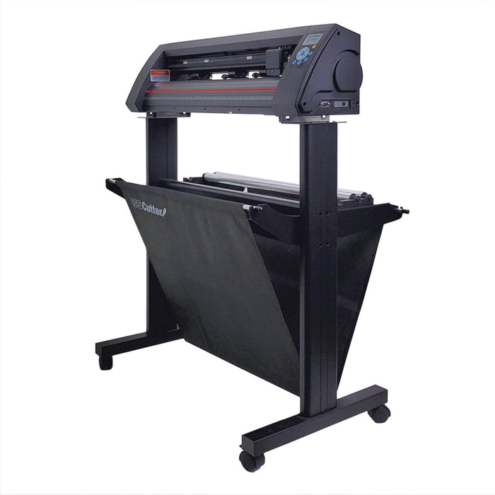 Cortadora de vinilo LaserPoint de 3 brazos y 28" con corte de contorno (con soporte) y software VinylMaster Cut