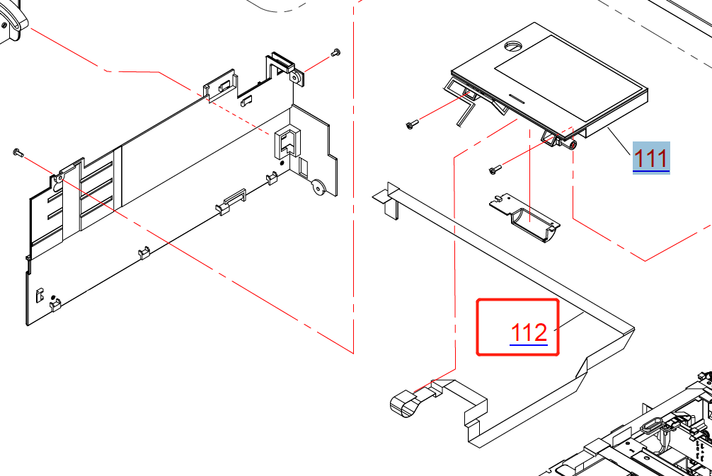 Cable FFC del panel EPSON SureColor SC-P700 P703 704 P706 (CN501) - 2204127