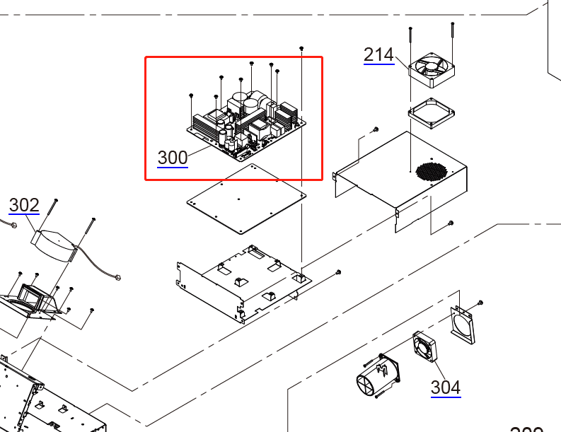 Placa de alimentación EPSON SureColor P7500 P7550 P7570 / P9500 P9550 P9570 - 2206141