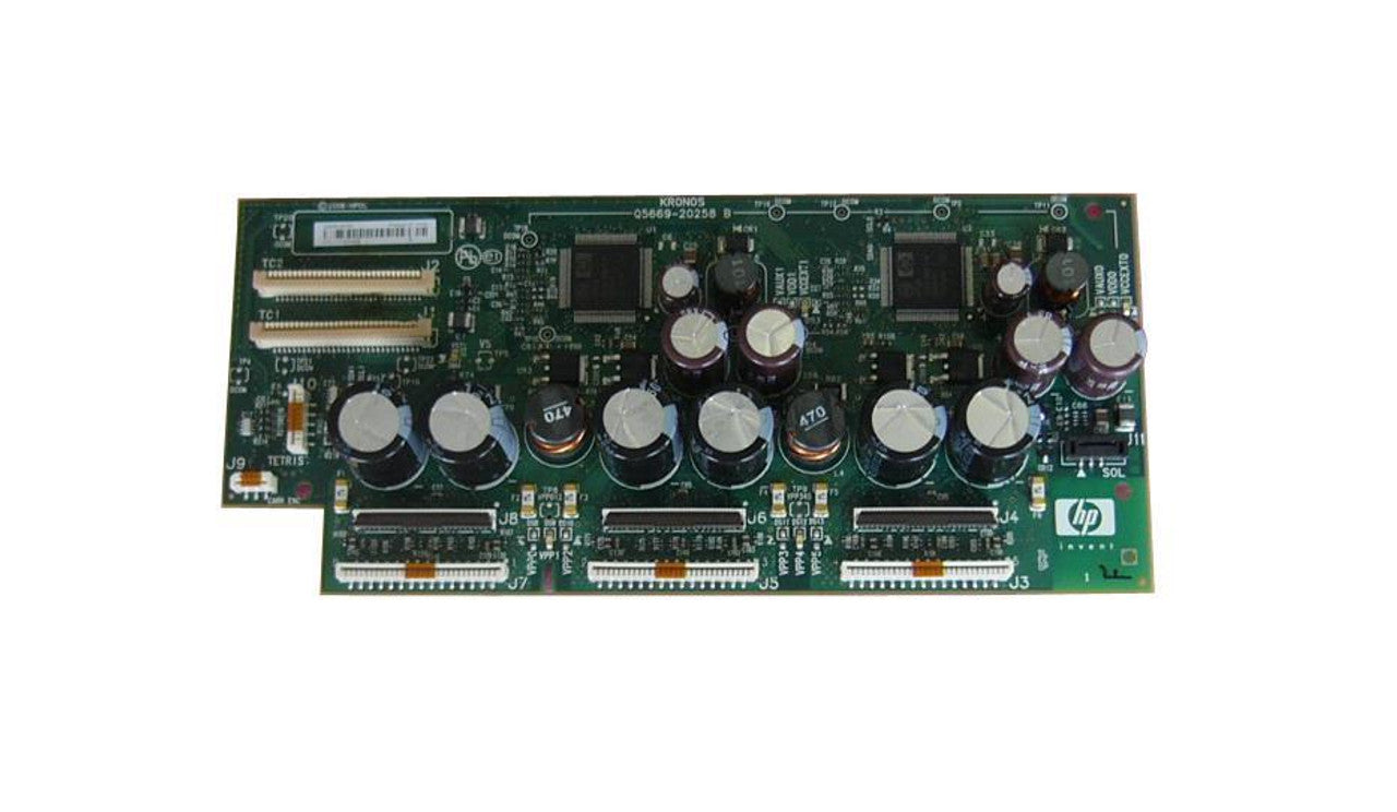 Placa PCA de carro para las series HP Designjet Z2100, Z3100 y Z5200 (Q5669-60682) - Reacondicionada