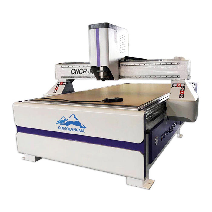 Enrutador CNC multifuncional Qomolangma de 51 x 98 pulgadas 1325, con sistema de vacío