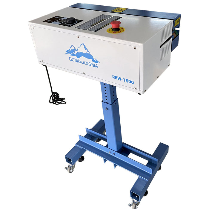 Sistema de dobladillo y soldador de pancartas semiautomático Qomolangma: alternativa a la costura y el encintado para vinilo y tela