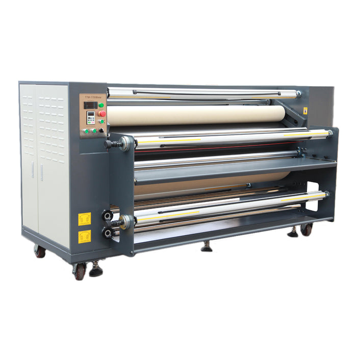 Máquina de transferencia térmica de gran formato de rollo a rollo 1700Base (máquina de calentamiento por aceite)