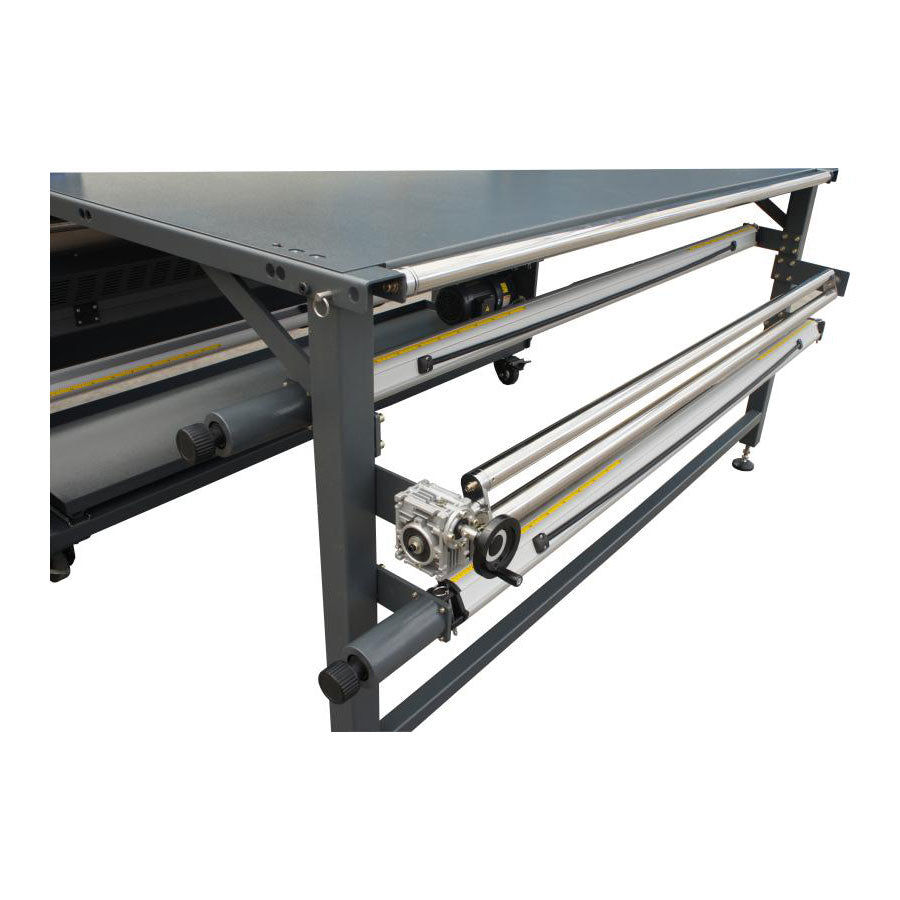 Máquina de transferencia térmica de gran formato, rollo a rollo, de 1200 mm y 47" para la fabricación de muestras (máquina de calentamiento por aceite)