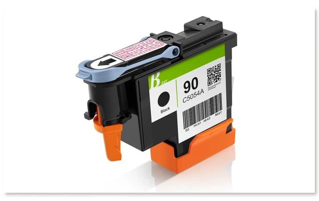 Cabezal de impresión negro HP 90 para impresoras HP Designjet 4000, 4500, 4020 y 4520 (C5054A) - Nuevo