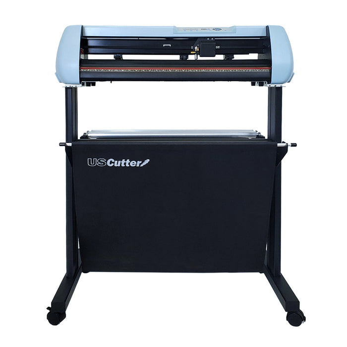 Cortadora de vinilo USCutter serie SC2 de 28" (con soporte y cesta de recogida) con software de diseño y corte VinylMaster Cut