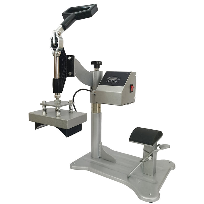 Máquina de prensado térmico de tapas abatibles