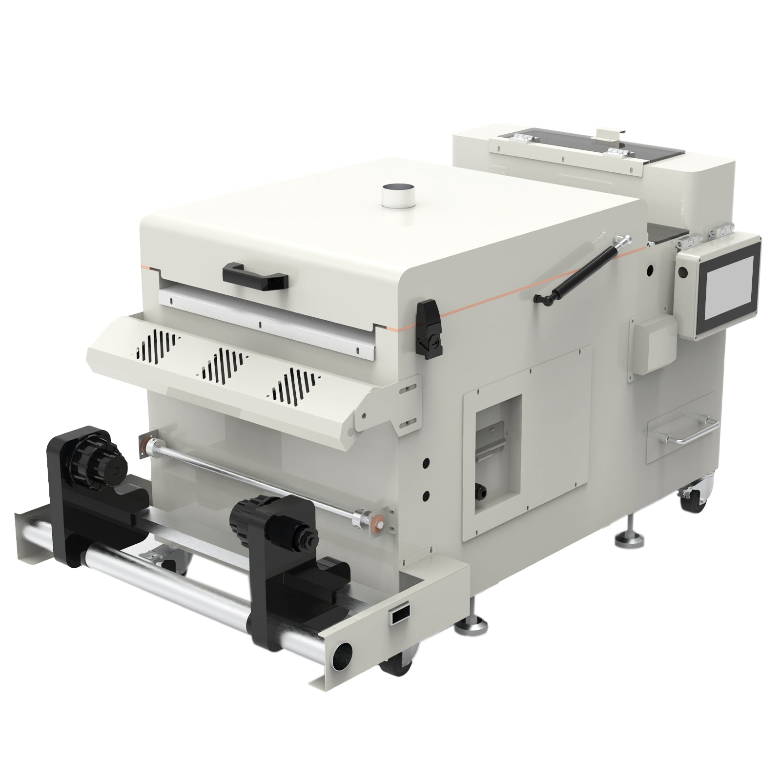 Máquina mezcladora y secadora automática de polvo adhesivo de TPU de lujo CALCA de 15 pulgadas (380 mm) con pantalla táctil