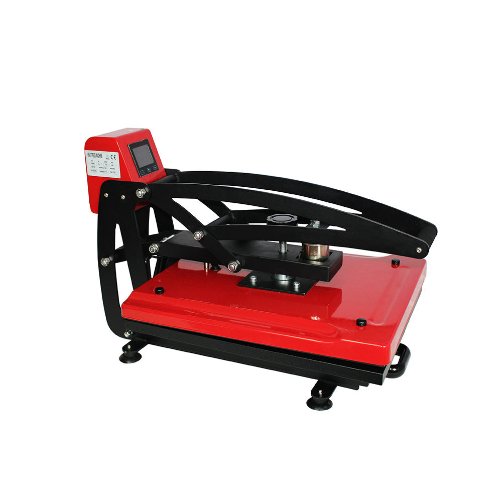 US Stock, Qomolangma 16in x 20in Auto Open Heat Press Machine Vertical Version
