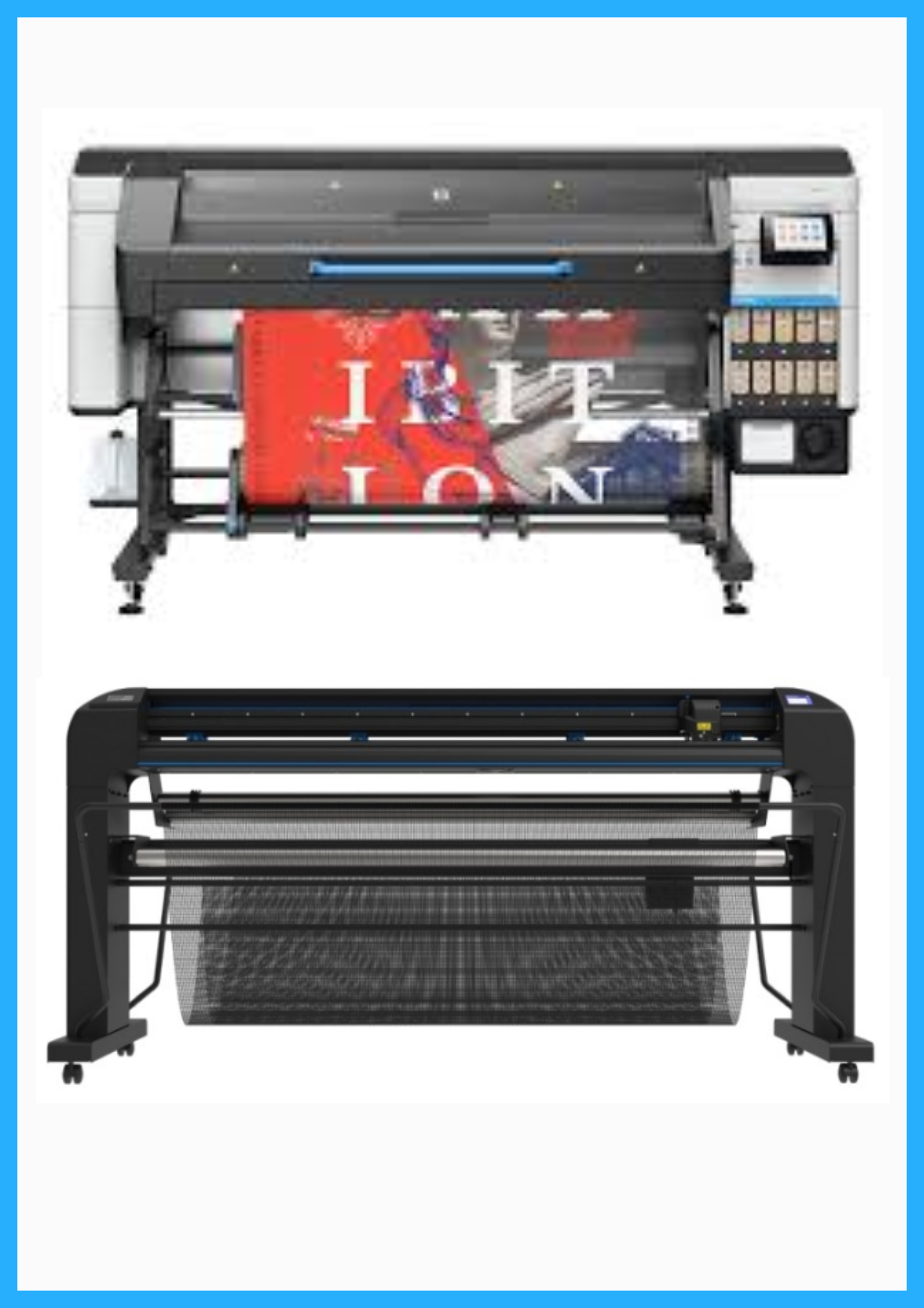 PAQUETE - Impresora HP Latex 830W de 64" de formato ancho - Nueva + Cortadora de vinilo Summa S Class 3 T160 de 62" (S3T160) - Nueva