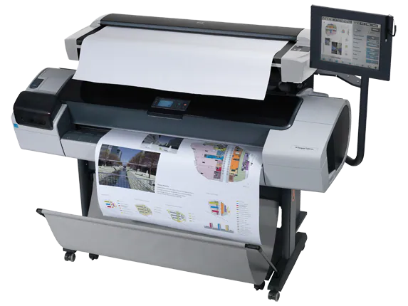 Impresora HP Designjet T1120SD de 44" - Reacondicionada (1 año de garantía)